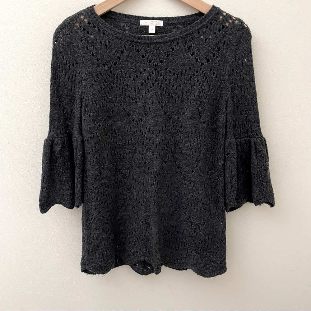 LC Lauren Conrad Gray Sweater Size XS